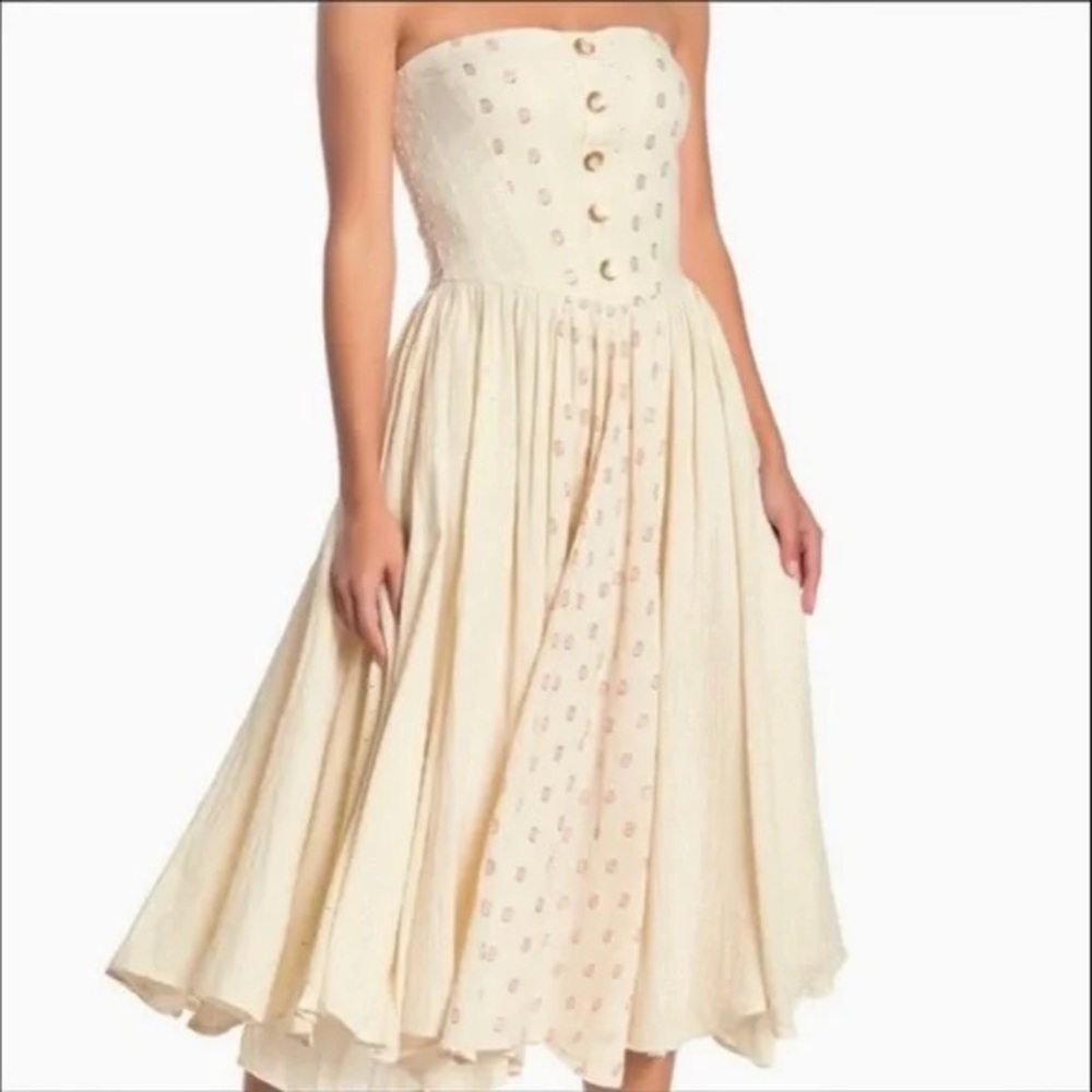 Free People Amanda Strapless Dress